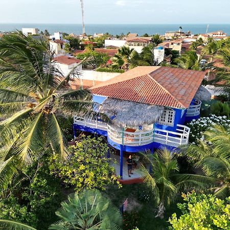 Charming Blue House With Kitchen Parking And Garden Villa Canoa Quebrada Kültér fotó