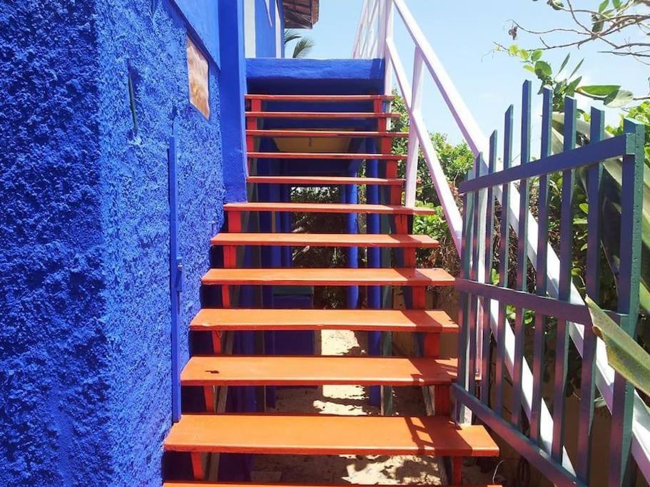 Charming Blue House With Kitchen Parking And Garden Villa Canoa Quebrada Kültér fotó