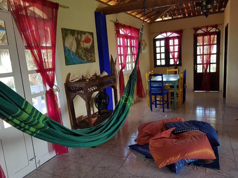 Charming Blue House With Kitchen Parking And Garden Villa Canoa Quebrada Kültér fotó