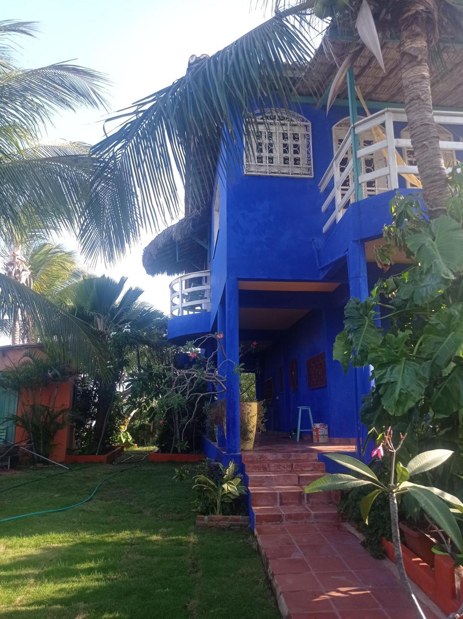 Charming Blue House With Kitchen Parking And Garden Villa Canoa Quebrada Kültér fotó